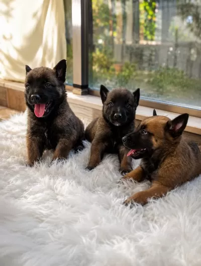 Safkan Malinois Yavrulari