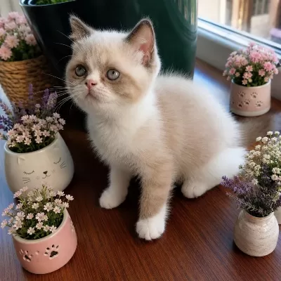 Safkan Exotic Shorthair Bebekler