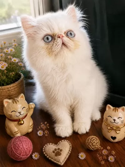 Safkan Exotic Shorthair Bebekler