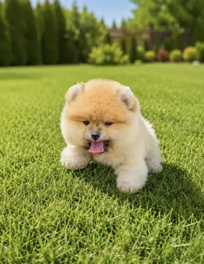 Teddy Bear Orange Pomeranian Boo Ayı Yavrusu