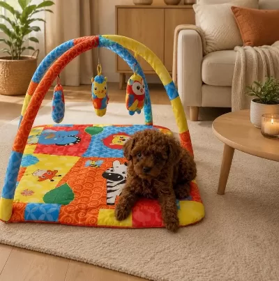 Üst Kalitede Eğitimli Toy Poodle Miniğim