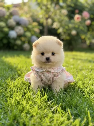 Pomeranian Boo Mimik Boy