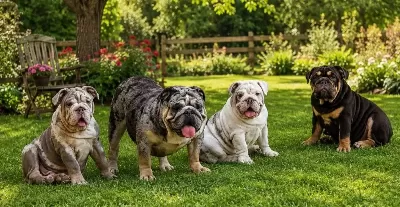 Emsalsi̇z İngi̇li̇z Buldog Yavrular