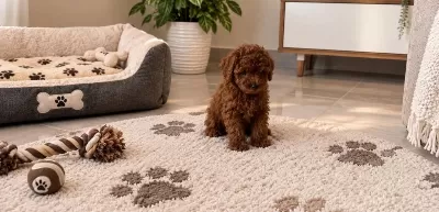 Red Brown Poodle Yavrularım Orijinal