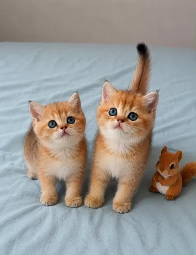 Çok Özel Ny12 Golden British Shorthair Yavrular