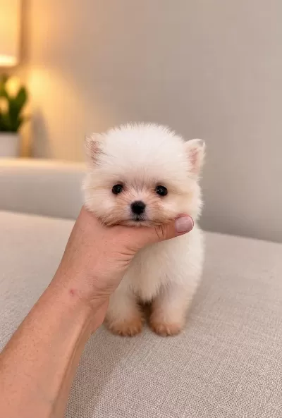 Pomeranian Teacup Bebeğimiz