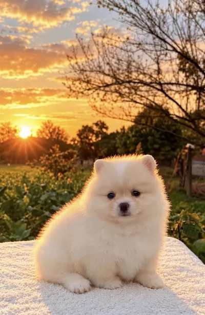 Pomeranian Boo Yavrumuz