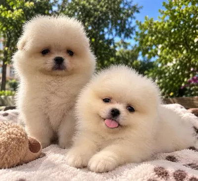 Pomeranian Teddy Bear
