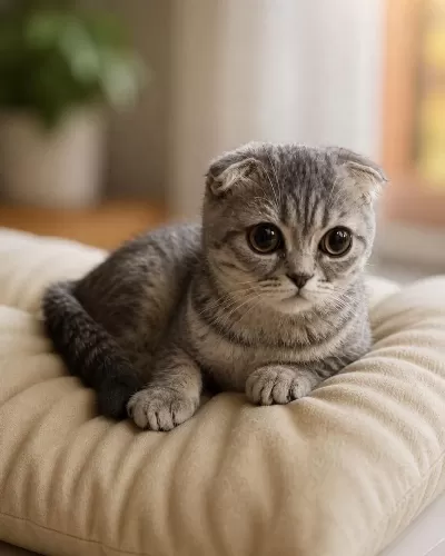 Üç Aylık Yavru Scottish Fold