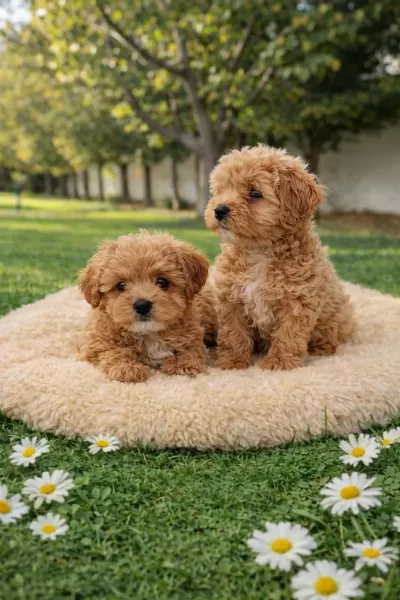 A Kalite Gerçek Maltipoo Yavrular