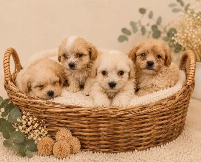 Premium Teddy Bear Face Maltipoo Bebekler