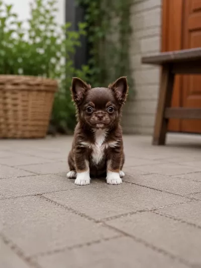 Wc Eğitimli Saf Kan Chihuahua