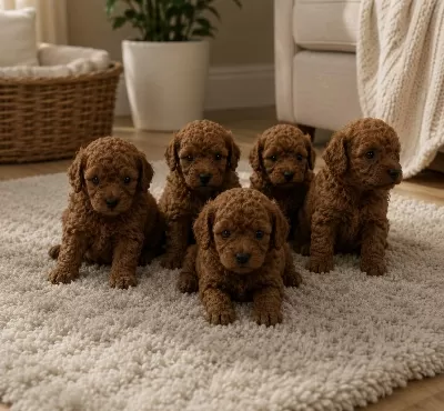 Orjinal Garantili Ev Üretimi Toy Poodle