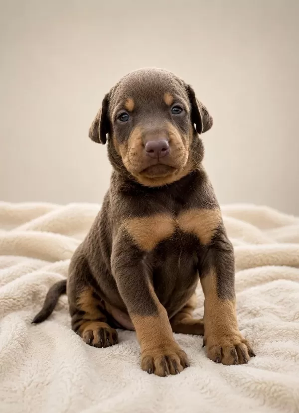 Üst Kalite Doberman Yavrular
