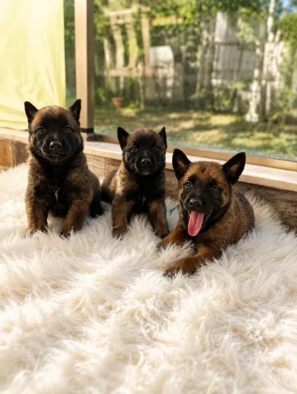 Safkan Malinois Yavrulari