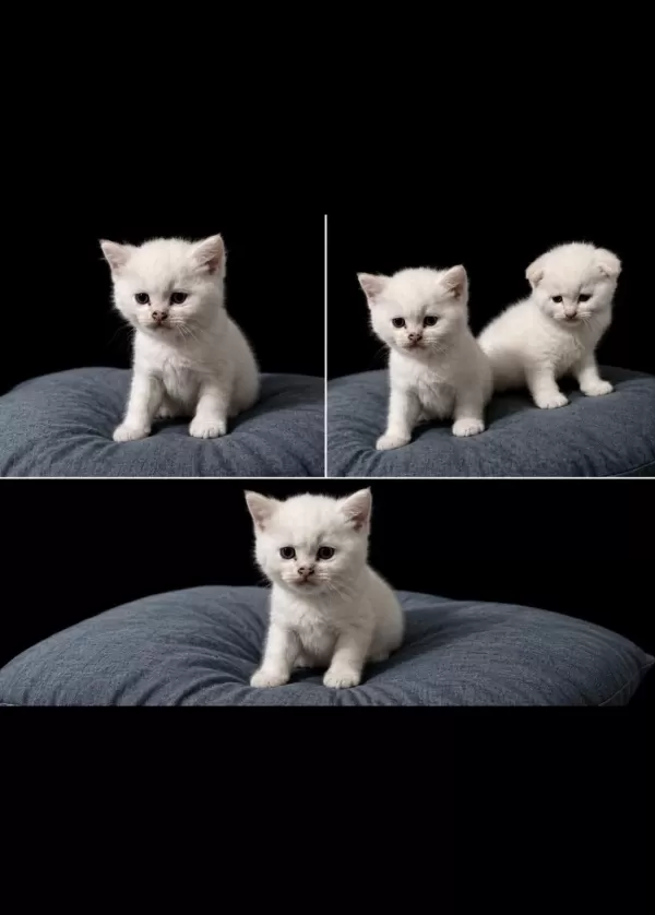 Scottish Fold Ve British Longhair Yavru