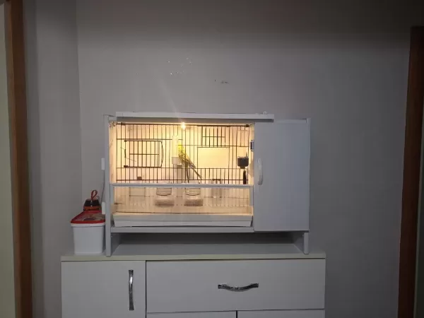 Pvc Kafes Sağlam Fazla Kullanılmadı