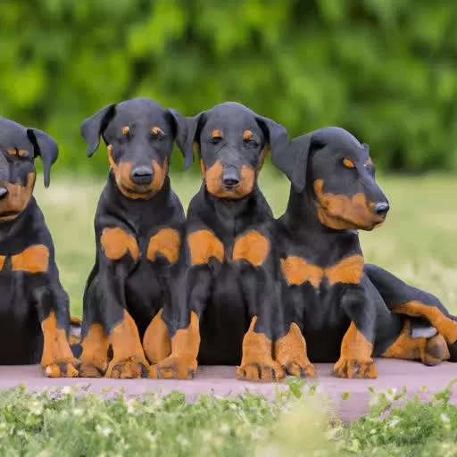 Son 1 Dişi 1 Erkek Doberman Yavrular Kapıda Ödemeli