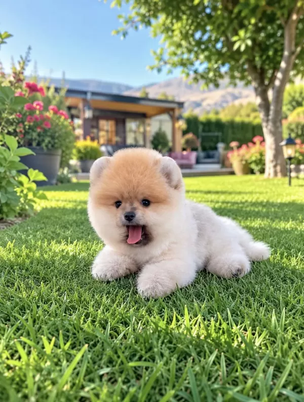 Teddy Bear Orange Pomeranian Boo Ayı Yavrusu