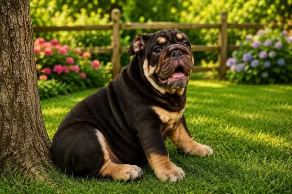 Üst Düzey İngiliz Bulldog Yavrular
