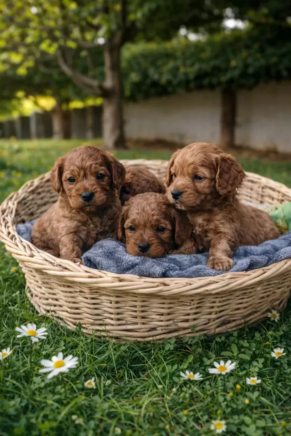 Gerçek Orjinal Cavapoo Yavrular