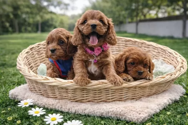 Gerçek Orjinal Cavapoo Yavrular