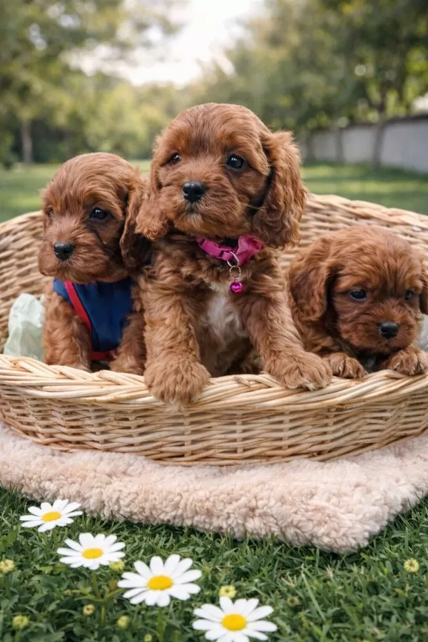 Gerçek Orjinal Cavapoo Yavrular
