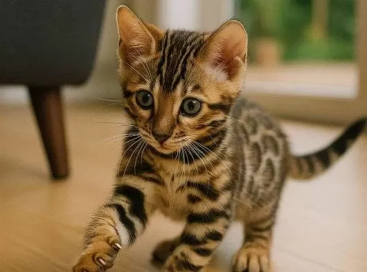 Bengal Kedisi Bebekler Rezerveye Açıktır