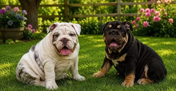 Emsalsi̇z İngi̇li̇z Buldog Yavrular