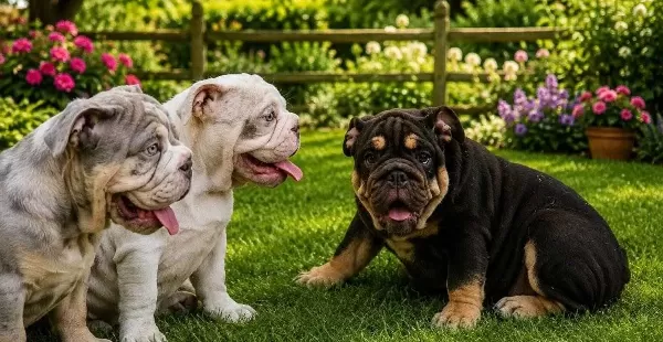 Emsalsi̇z İngi̇li̇z Buldog Yavrular