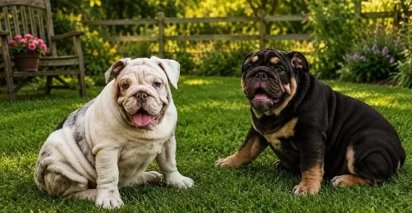 Emsalsi̇z İngi̇li̇z Buldog Yavrular