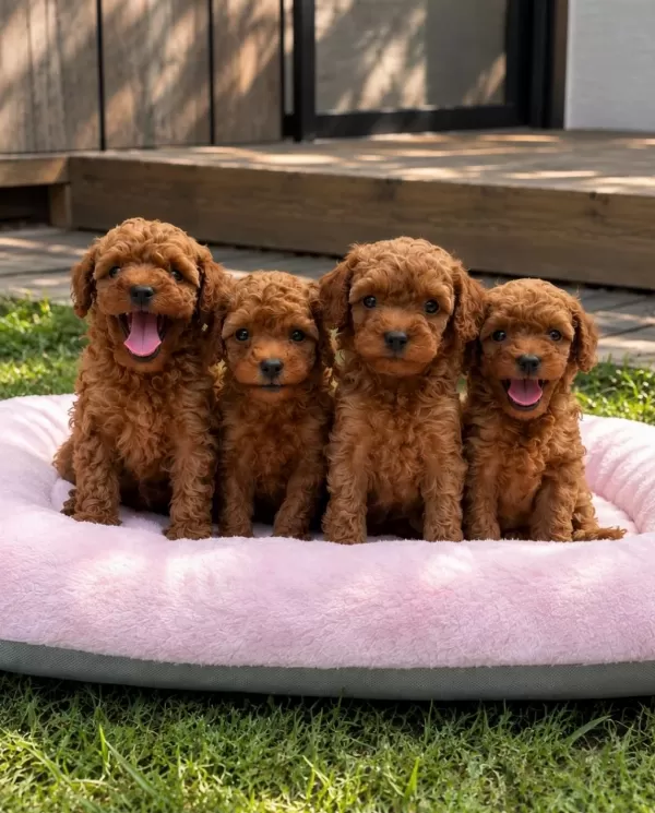 Denizli'nin En İyi Erkek Dişi Poodle Bebekleri