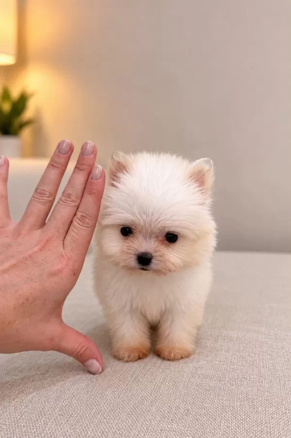 Pomeranian Teacup Bebeğimiz