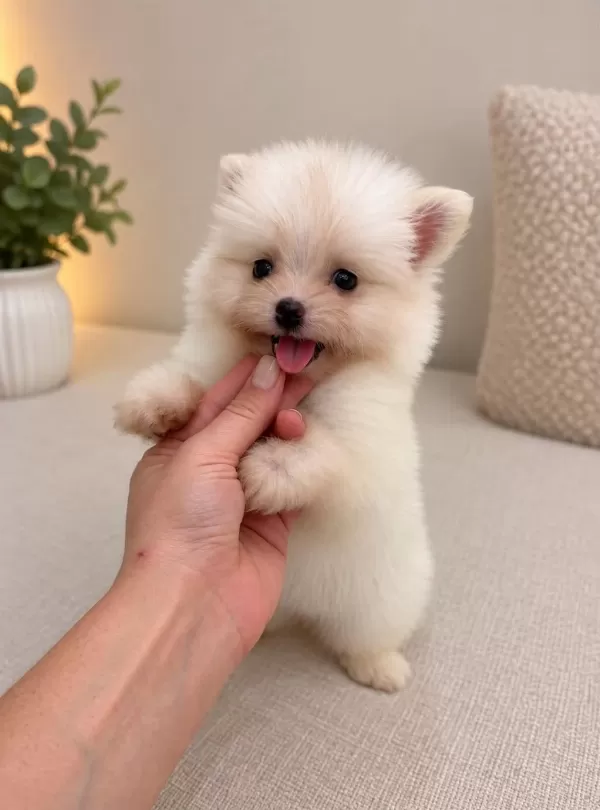 Pomeranian Teacup Bebeğimiz