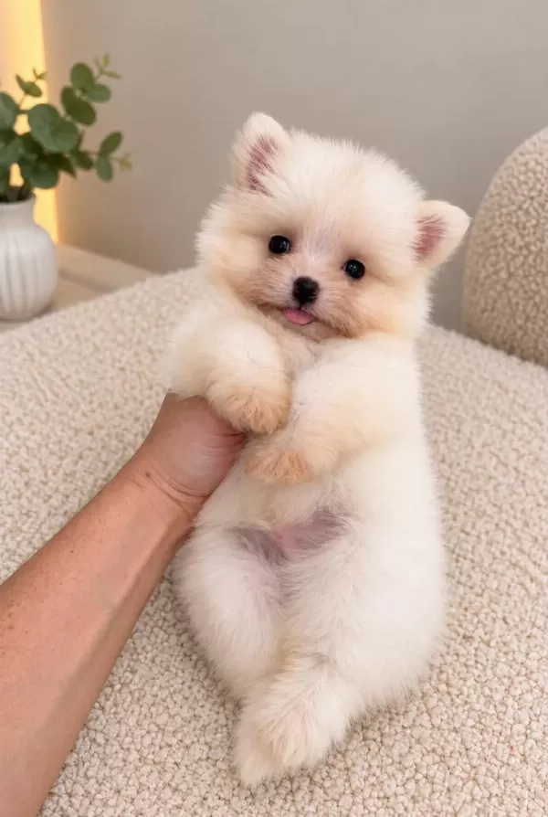 Pomeranian Teacup Bebeğimiz