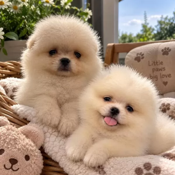 Pomeranian Teddy Bear