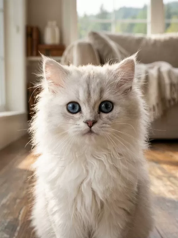 Safkan Pofuduk British Longhair Yavru