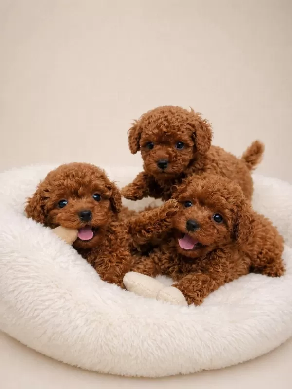İrk Garantili Toy Poodle Yavrular