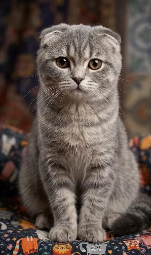 6 Aylık Bebiş Scottish Fold Uyguna