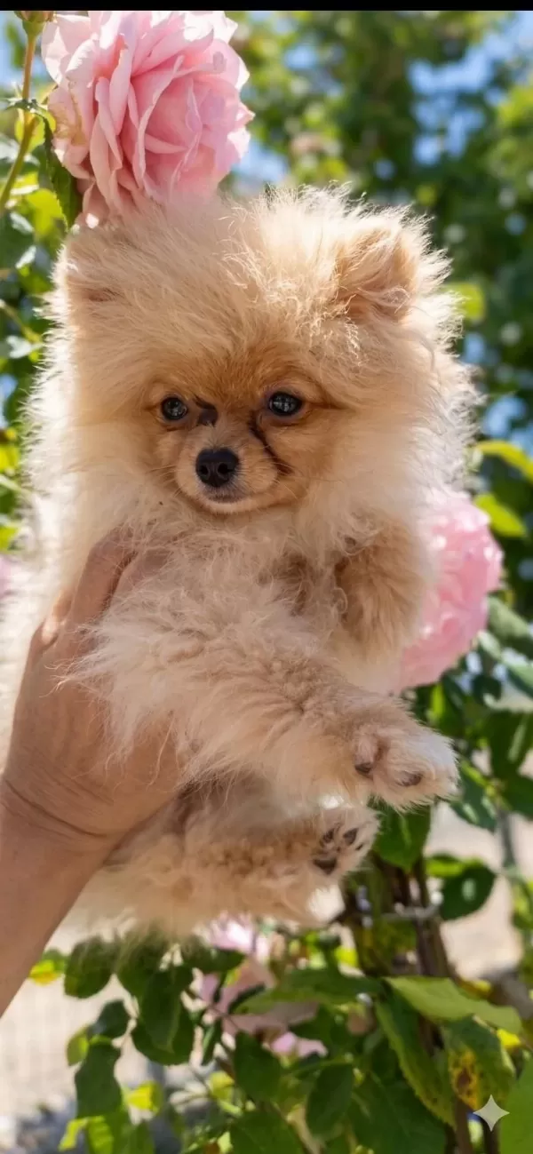Mikro Teacup Sarişin Güzeli Pomeranian Boo