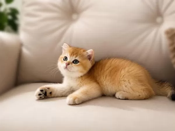 Premium Golden British Shorthair Erkek