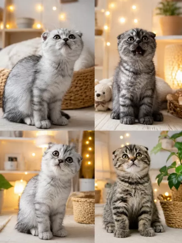 Yavru Scottish Fold Kedilerimiz
