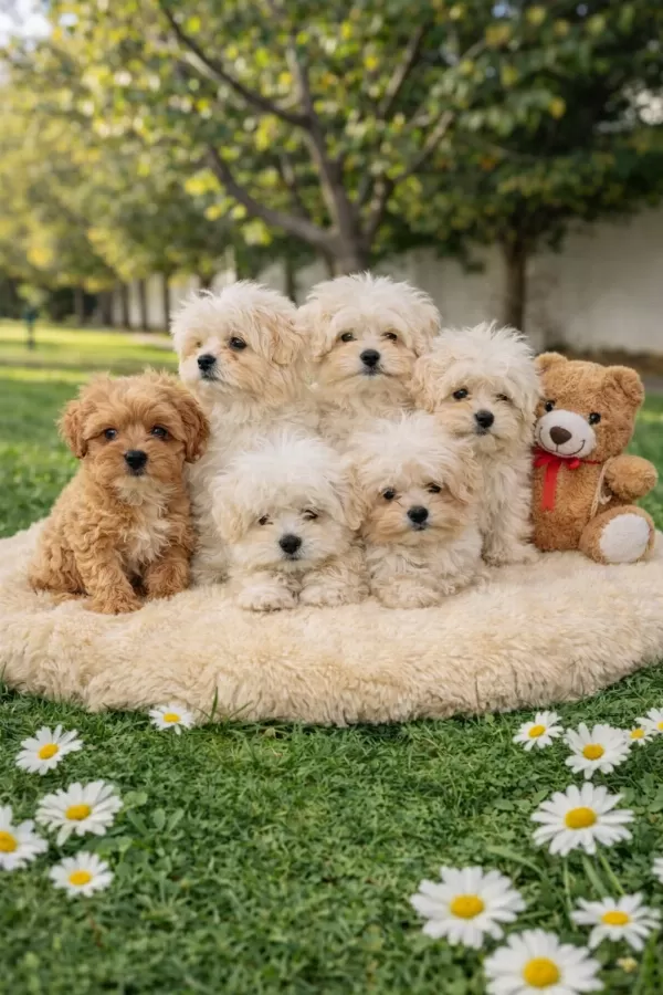 Gerçek Maltipoo Yavrulari İstanbul Köpek Çiftliği