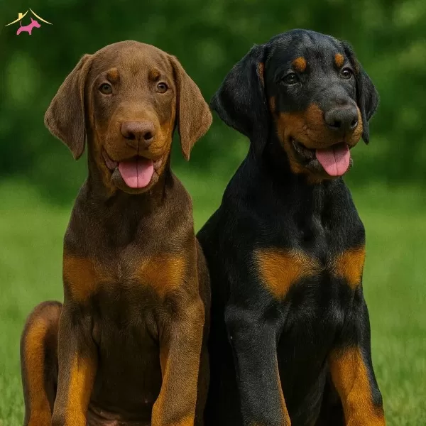 A Secereli Doberman Yavrular