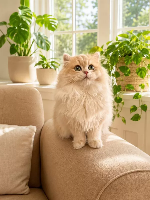 Cy12 Dişi Dernek Kayıtlı Full Şecereli British Longhair