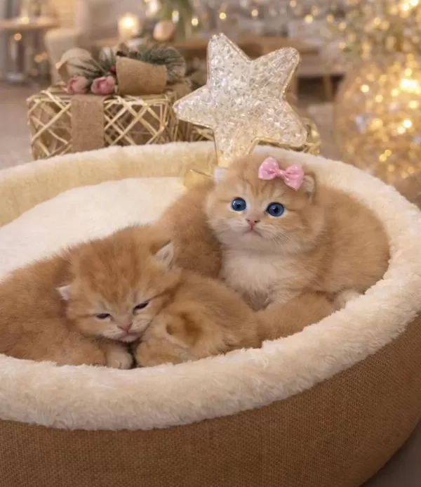 Golden British Shorthair Yavrular