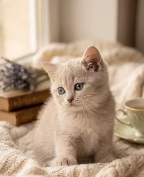 British Shorthair Lilac Gold Dişi Yavru
