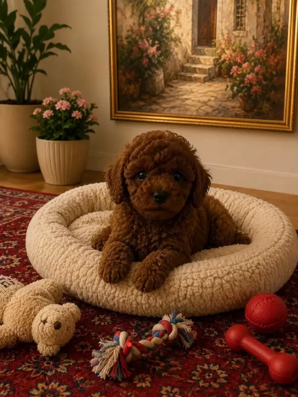 Toy Poodle Yavrularım Orijinal