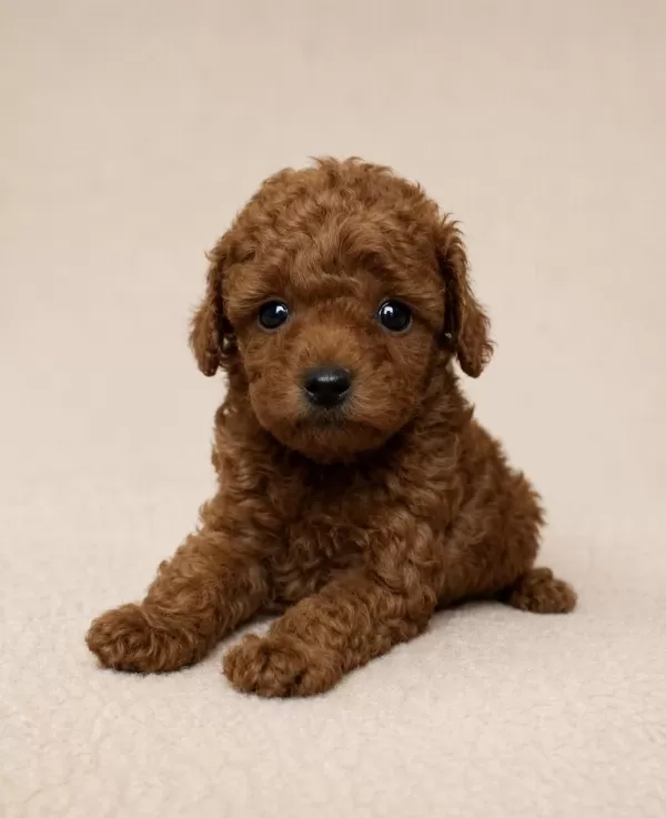 Sevimli Toy Poodle Yavrulari