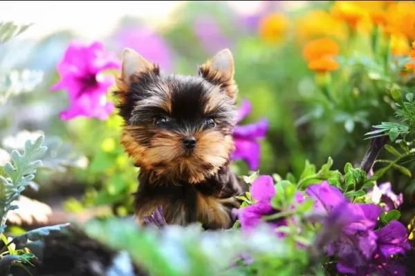 Wc Eğitimli Pasaportlu Tea Cup Yorkshire Terrier